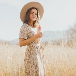 Piper & Scoot Carla Taupe Dress